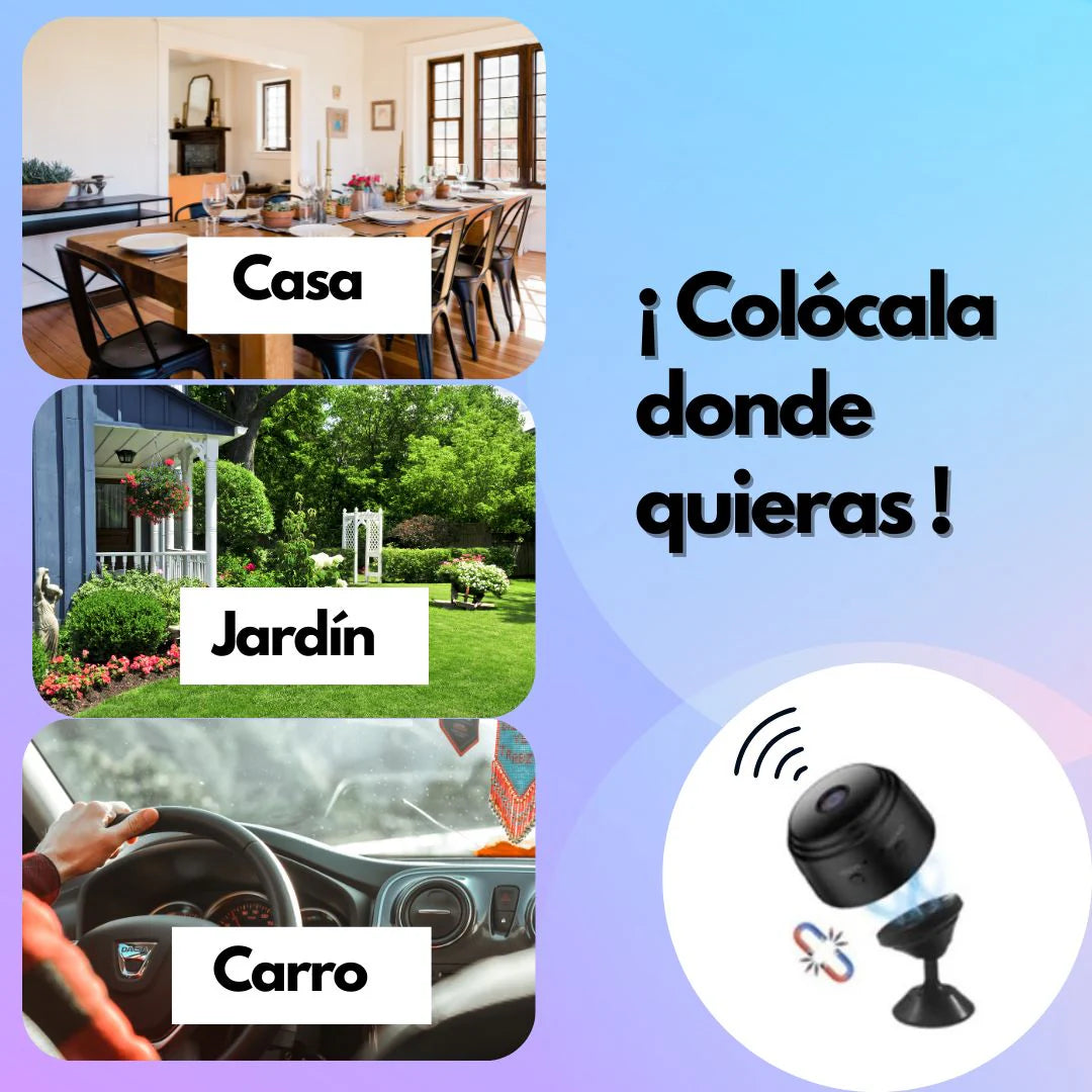 MiniSpy: Camara Vigilancia Seguridad 📹✨