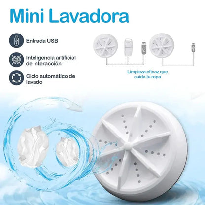 Mini Lavadora Portatil 🧼✨